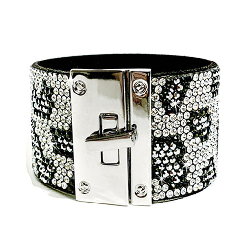 Bracelet Leopard Silver