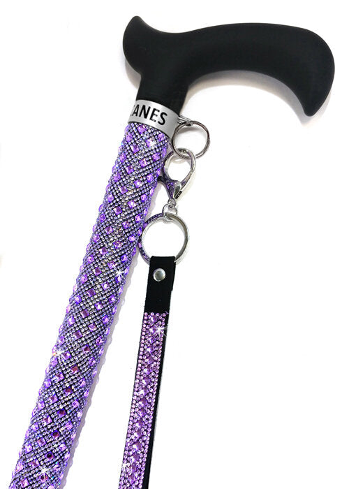 Cane Mauve with Black Handle